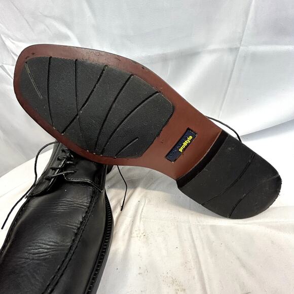 SKU 2055 Dockers Prostyle Size 13M Black Leather Oxfords Tie-Up Dress Shoes main image 14